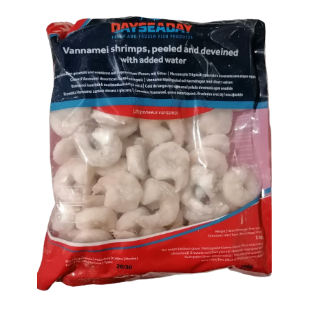 Crevetten 26/30 geschällt 1Kg